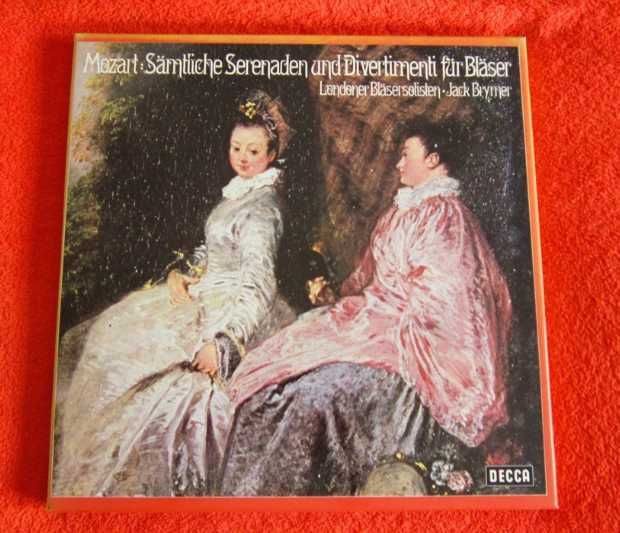 vinil rar Mozart -Karl Bohm, Jack Brymer, Harnoncourt Editii rare