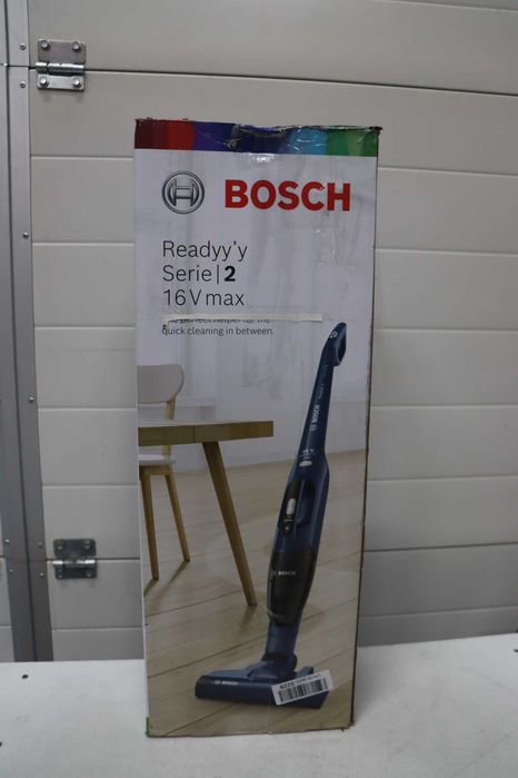 Bosch Home Appliances Readyy Series | 2 - 2в1 безжична акумулаторна прахосмукачка: прътова и настолна прахосмукачка, 16V захранване, вградени аксесоар