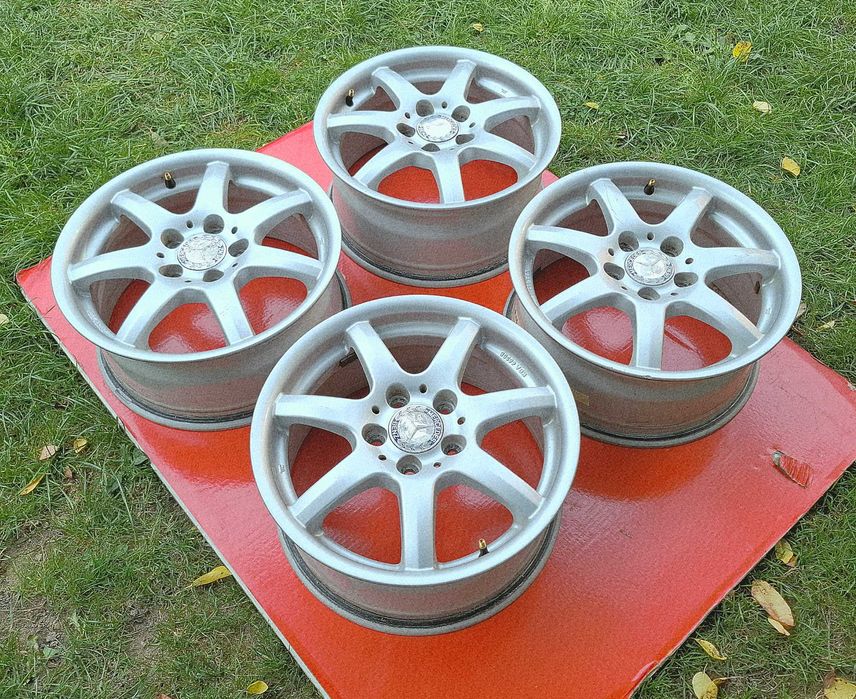 Jante 16" 5x112 - Mercedes R16 A Class B aluminiu. Merg si la VW Skoda