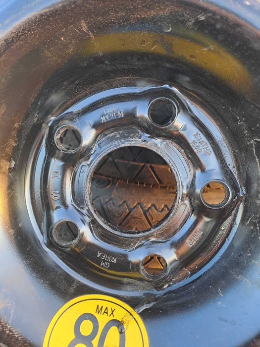 Roata de rezerva SLim Subtire Chevrolet Trax Opel Mokka Astra K 5x105