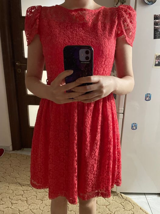 Rochie eleganta dantela, marimea S