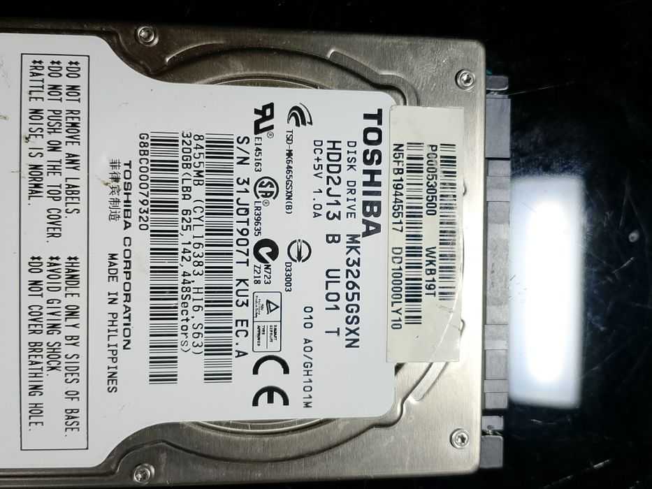 Жёстки диск Toshiba
