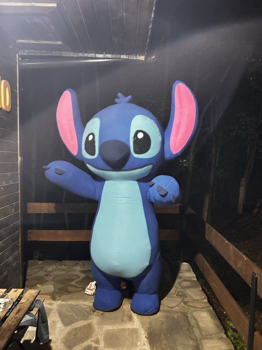 Надуваем костюм Стич