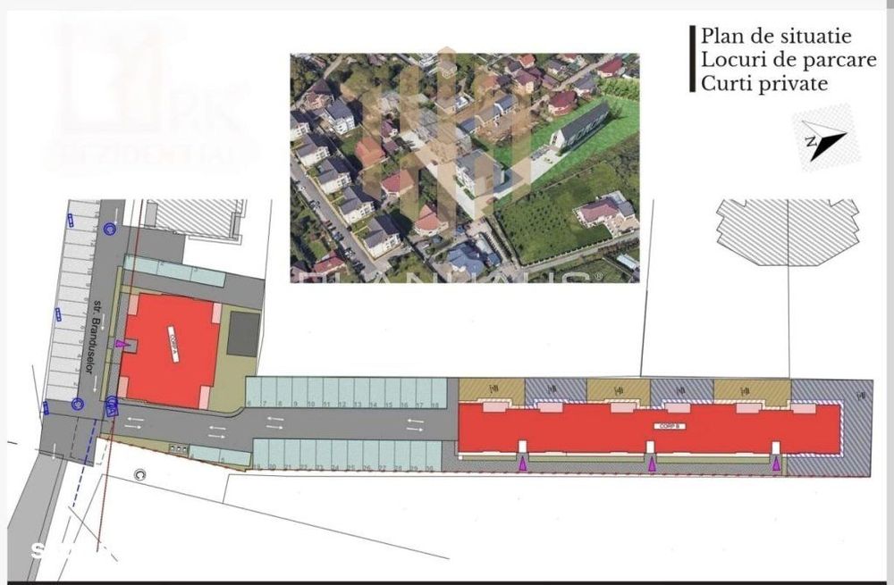 Apartament 2 camere  proiect nou Brândușelor, Baia Mare