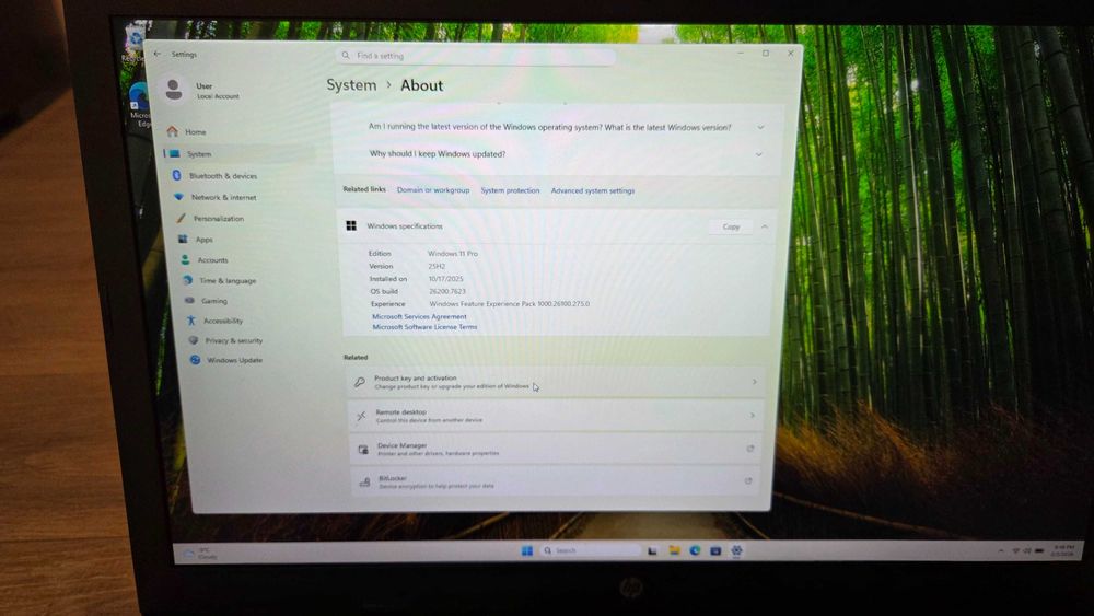 Vand Laptop HP 17 " model 17bs504ng