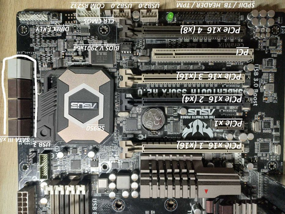 Placa de baza ASUS TUF SABERTOOTH 990FX R2.0