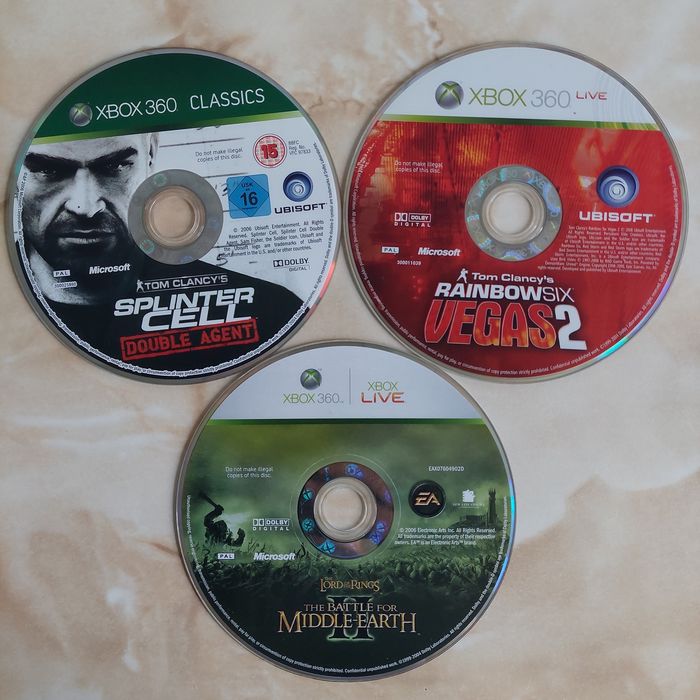 [Xbox360] Vând 39 discuri cu jocuri originale pentru Xbox 360 //poze reale