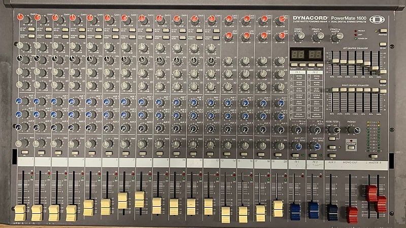 Dynacord Powermate 1600-1 orginal made in germany