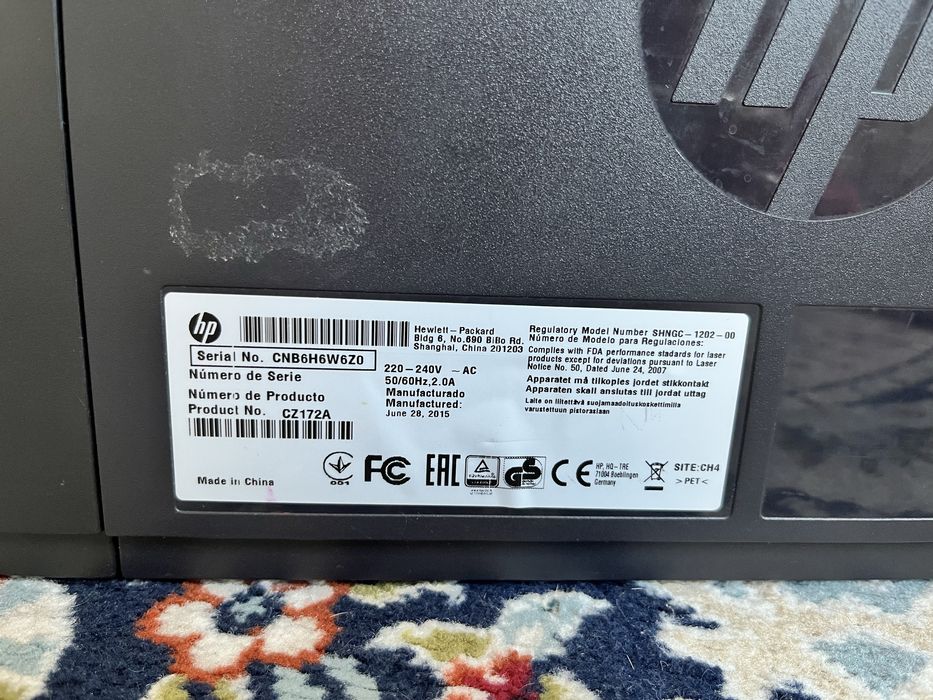 Продам принтер HP черно белый