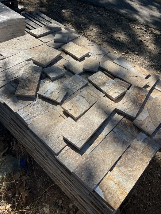 Естествен камък гнайс за облицовка ,настилка декорация