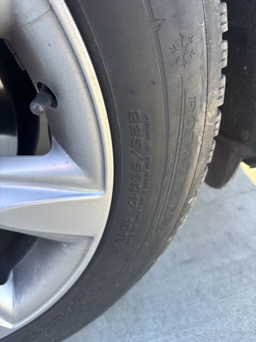 Гуми Dunkop 225/55/17, джанти 5*112/17