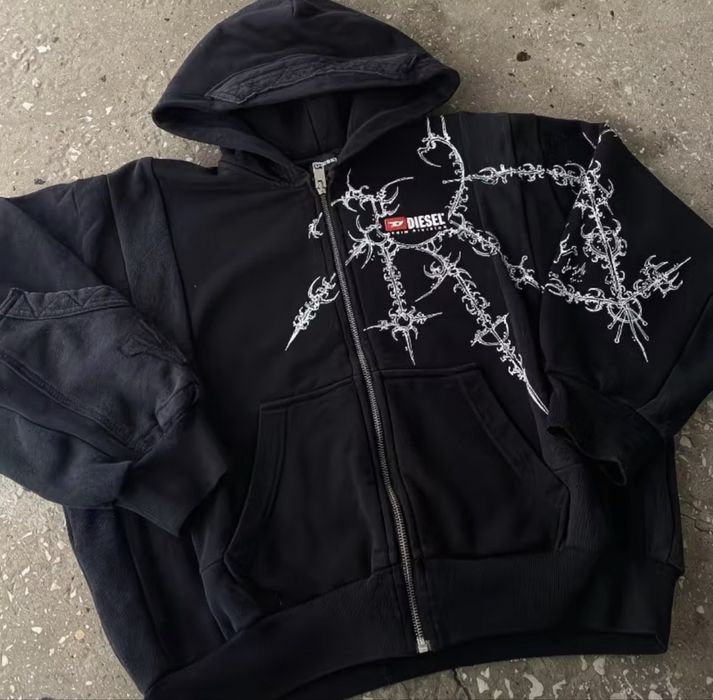 Зип худи Diesel