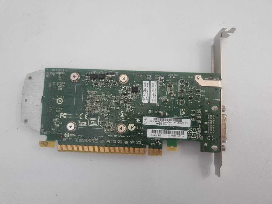 +Гаранция Видеокарта GPU видео карта NVIDIA Quadro 400