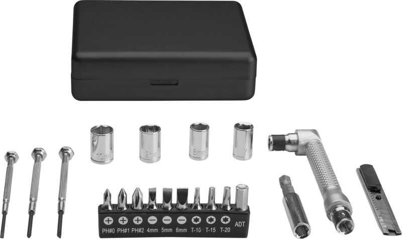 Set 20 unelete (portabil) pt. hobby, calatorie, DIY : practic+compact
