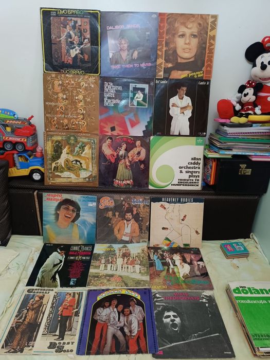 Discuri vinil muzică ușoară străină
