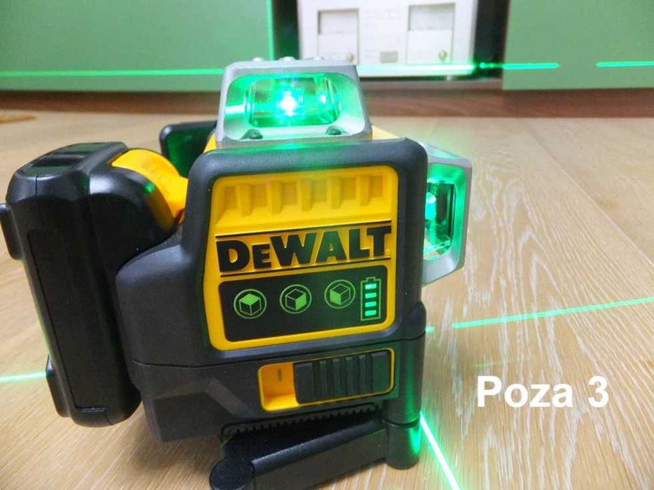 Nivele Laser 3 x 360° Dewalt DCE089G