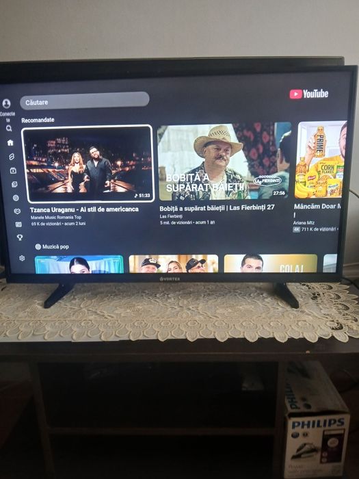 Vând tv smart  marca vortex si un TCL  de 81 cm