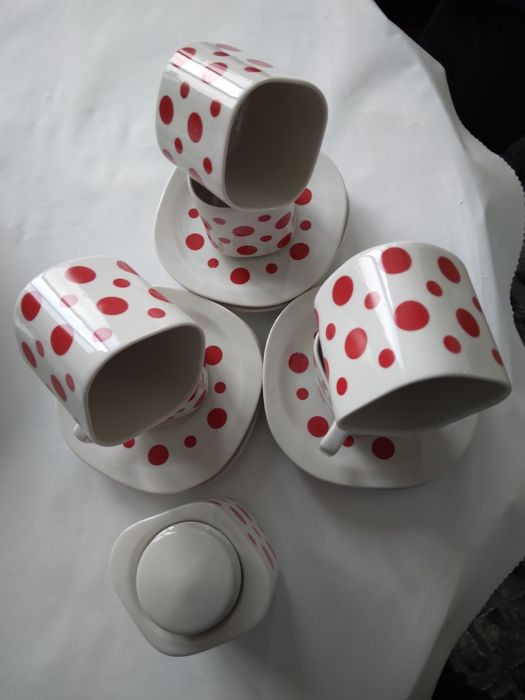 Сервиз за кафе фин порцелан