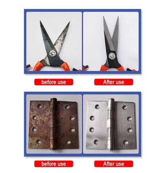 Спрей за премахване на ръжда препарат за третиране на ръжда разтвор