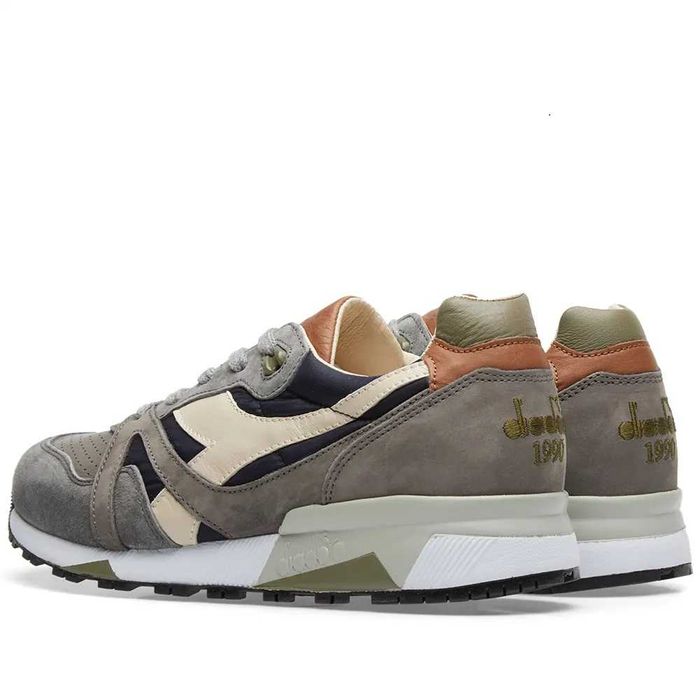 Diadora N9000 H  Coal & Bone Brown