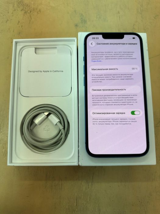 Айфон 13 98% почти новый