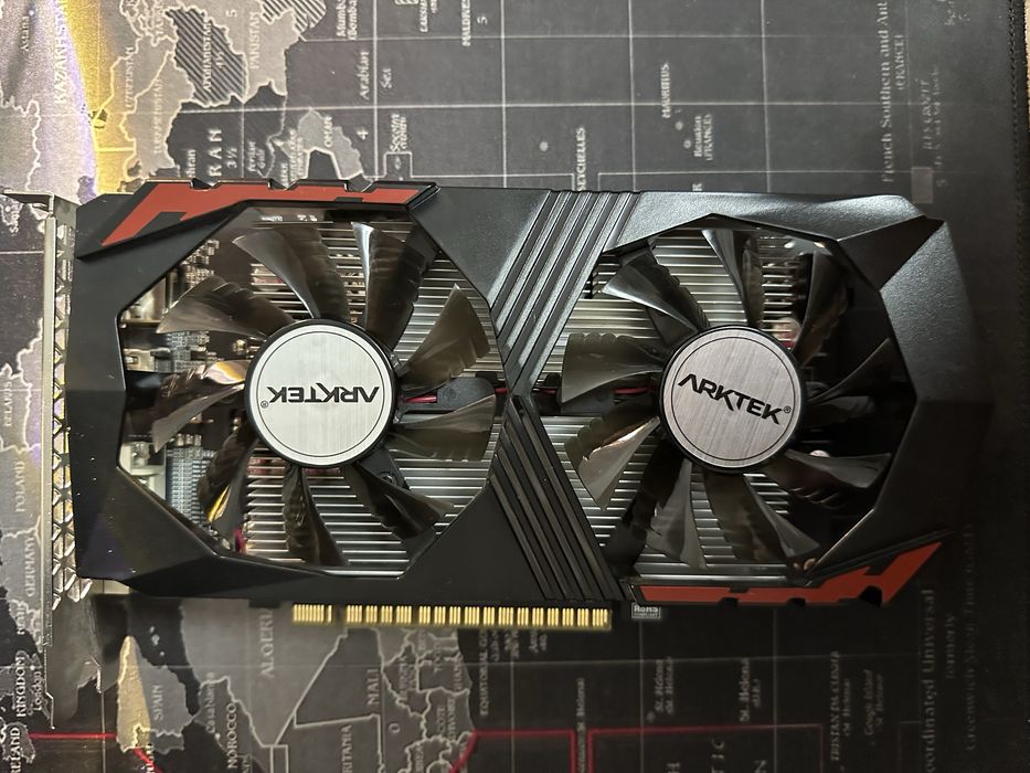 Продам видеокарту Arktek Geforce GTX 1050 Ti 4 GB 128 bit GDDR5