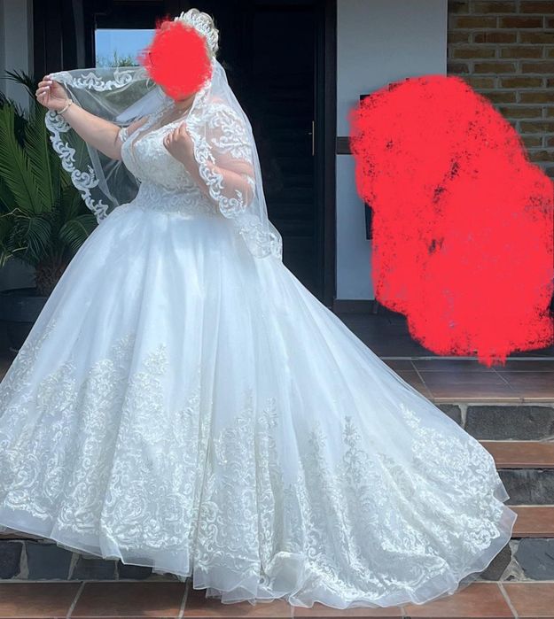 Rochie de mireasă prințesa