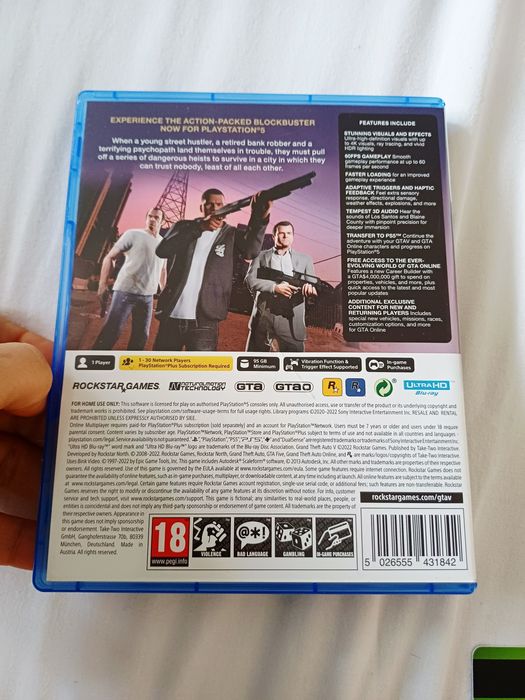 GTA for Playstation 5