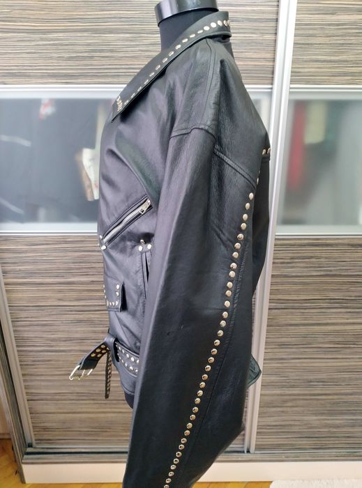 Кожено Рокерско яке - Немско-Ново!