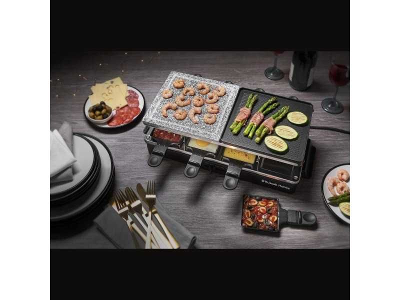 Раклет Грил Скара 3 в 1 Russell Hobbs 26280-56, 1400 W