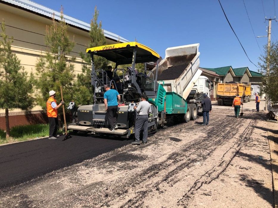 Асфальтирование в Ташкенте. Многолетний опыт. Свой парк техники