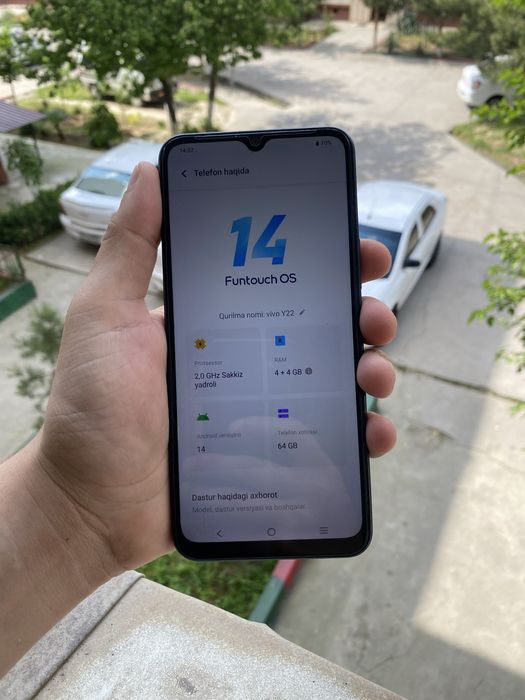 Vivo Y22 4+4/64GB