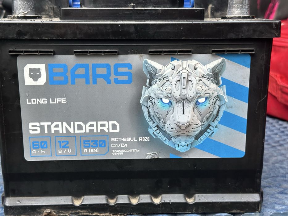 Аккамулятор Bars 60 am.