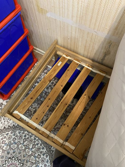 Детский кровать с матрасом