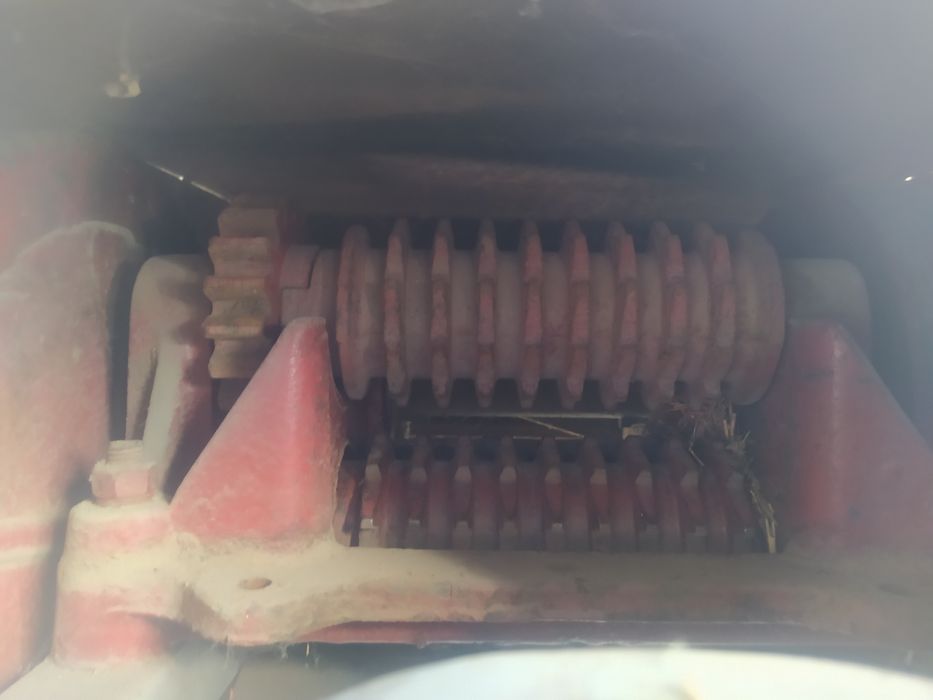 Соломо сено резка с электроприводом