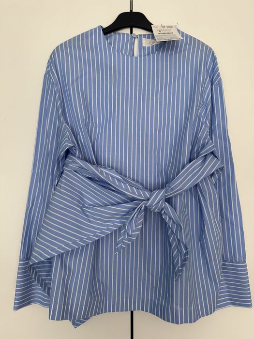 Camasa Zara marimea L din bumbac bleu
