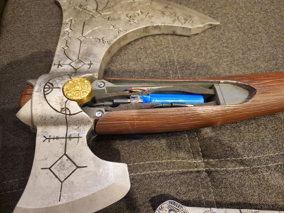 Leviathan Axe God of War GoW - topor hand crafted