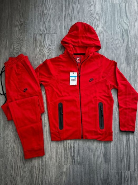 Trening Nike Tech Red - Bumbac