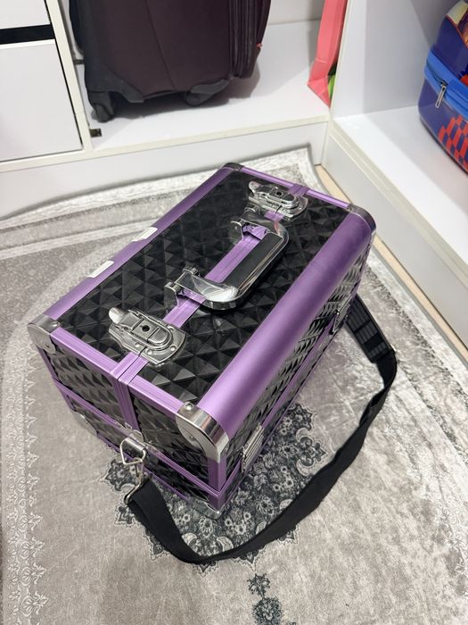 Чемодан для косметики бьюти кейс