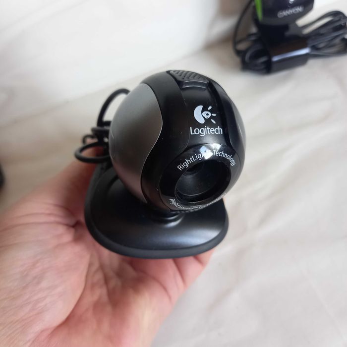 3 camere web 2 x LOGITECH și CANYON, second hand, funcționale