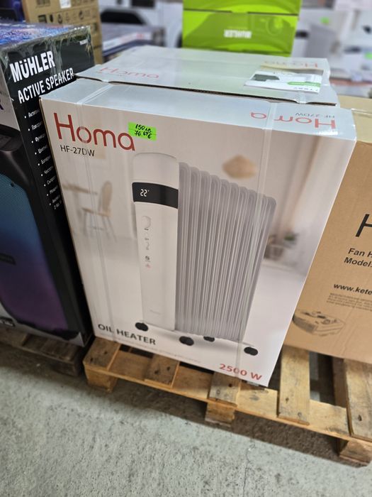 Нов маслен радиатор Homa 2500W 11 ребра
