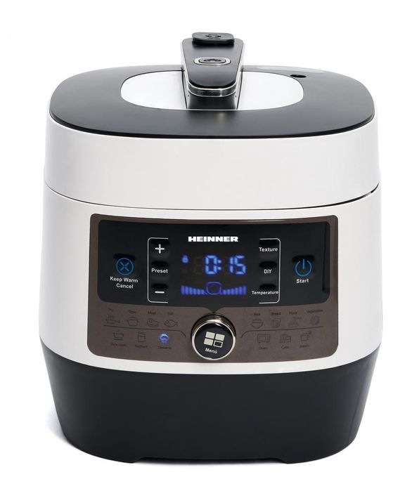 !Nou, Sigilat - Multi cooker Heinner cu presiune HPCK-6WH