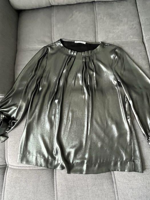 Bluza argintie de ocazie