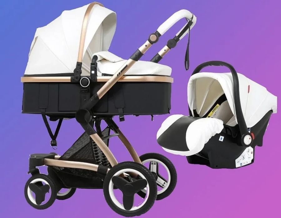 Коляска LUXMOM 3в1 и автолюлька