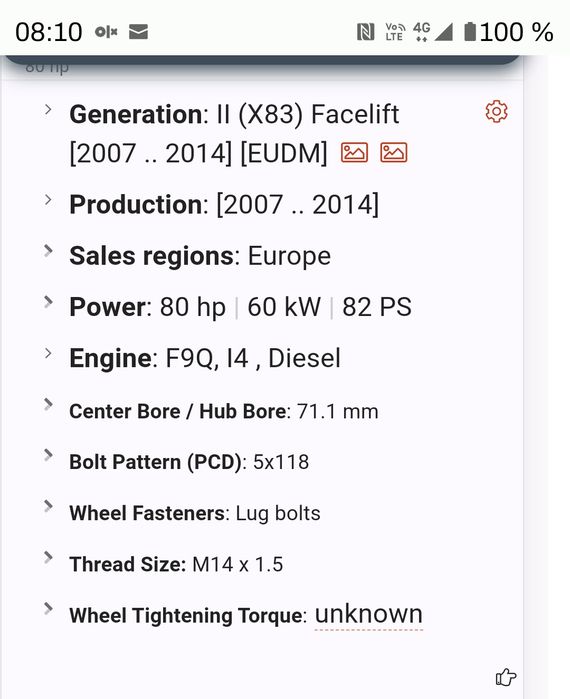 Jante Noi pe 16  Renault Trafic  5 x 118 R16