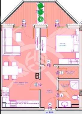 Продава се Двустаен апартамент в Бургас, Сарафово - 60 кв.м за 1275 €/кв.м - Снимка #1