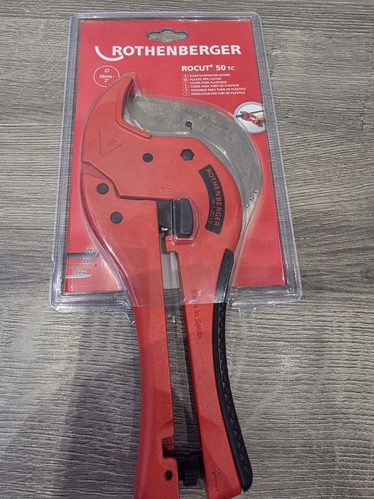 Foarfeca pentru țevi din plastic Rothenberger Rocut 50 TC