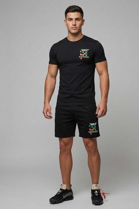 САМО ПРИ НАС Летен мъжки комплект BALENCIAGA/NIKE/ADIDAS/Under Armour/BOSS модели от S до 6XL