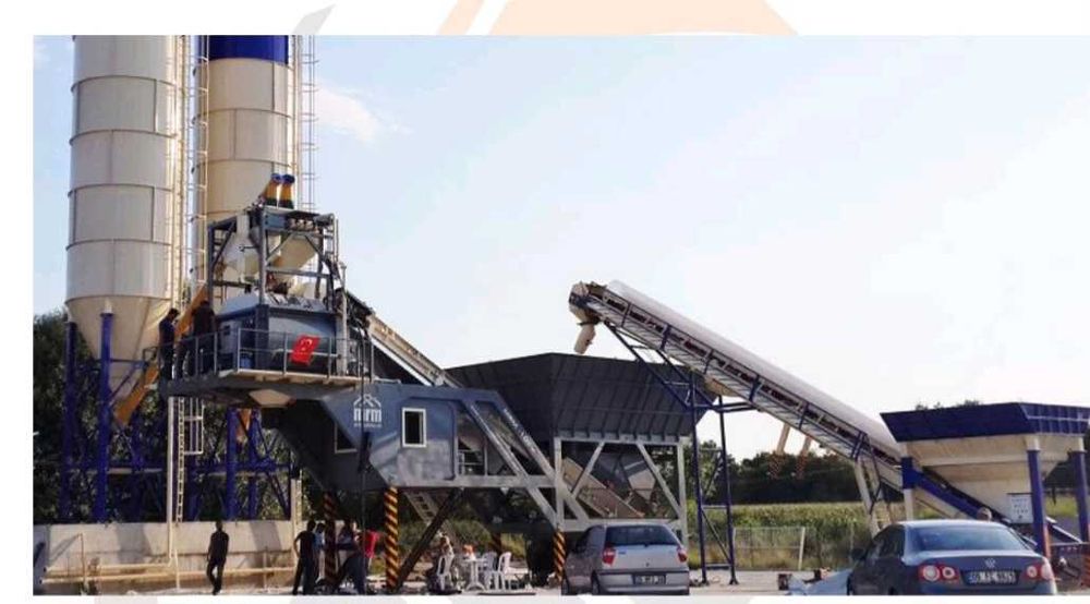 Бетонный завод. 80³/ч-200³/ч. Мобильный и Стационарные.