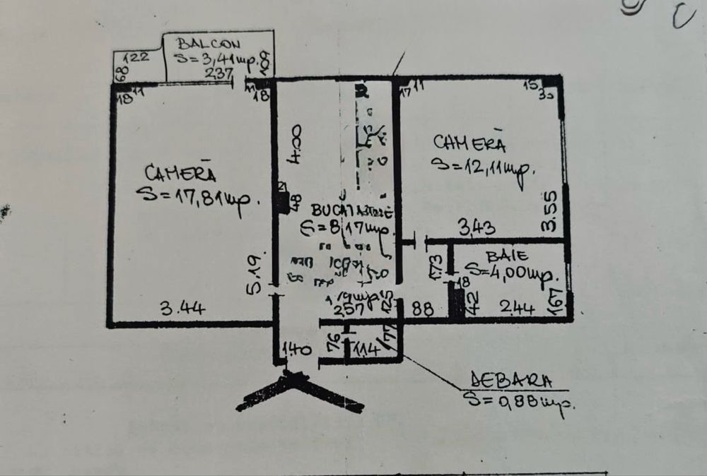 PF vand apartament Calea Manastur